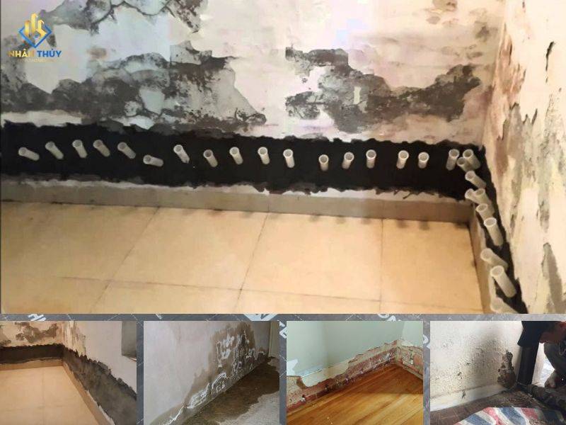 9 Phương pháp chống thấm chân tường đơn giản, hiệu quả nhất
