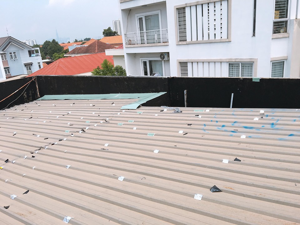chống dột mái tôn tại tphcm