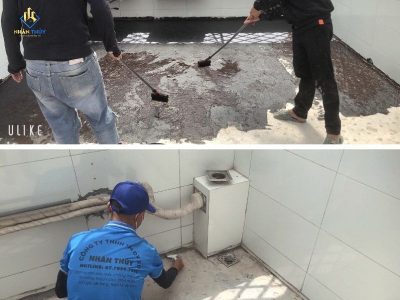 thi công chống thấm tại quận 3