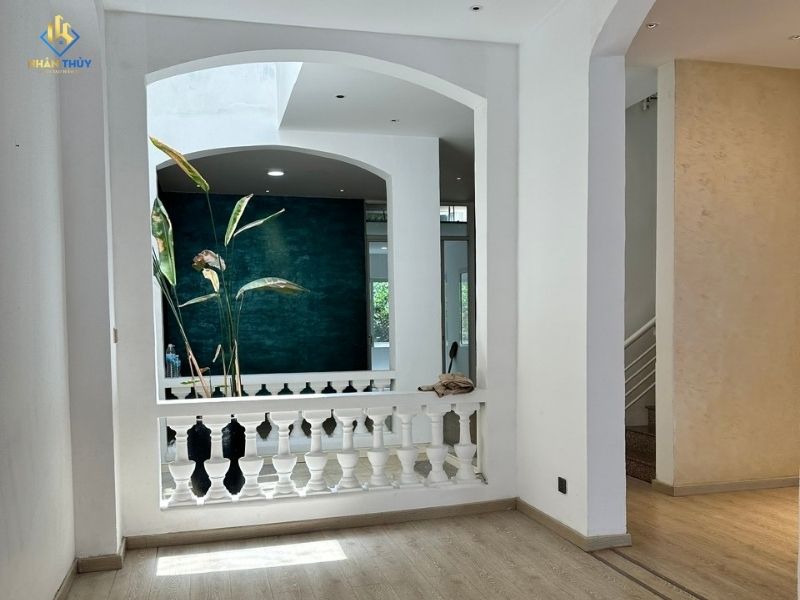Không gian hành lang vòm FALVAON sau khi sơn hoàn thiện