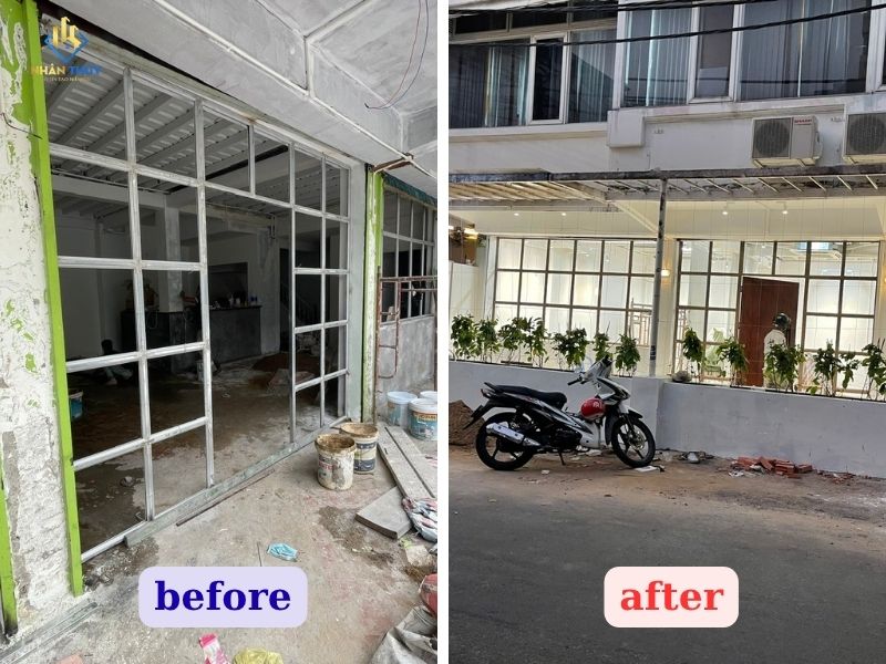 Salon tóc trên đường Trần Nhật Duật Quận 1 sau khi Nhân Thủy sơn lại