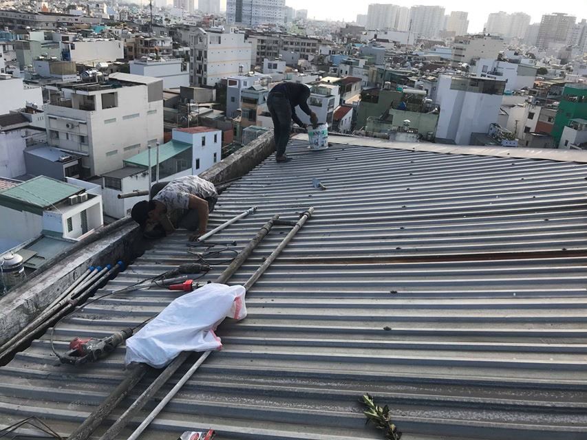 sửa mái tôn giá rẻ tại tphcm