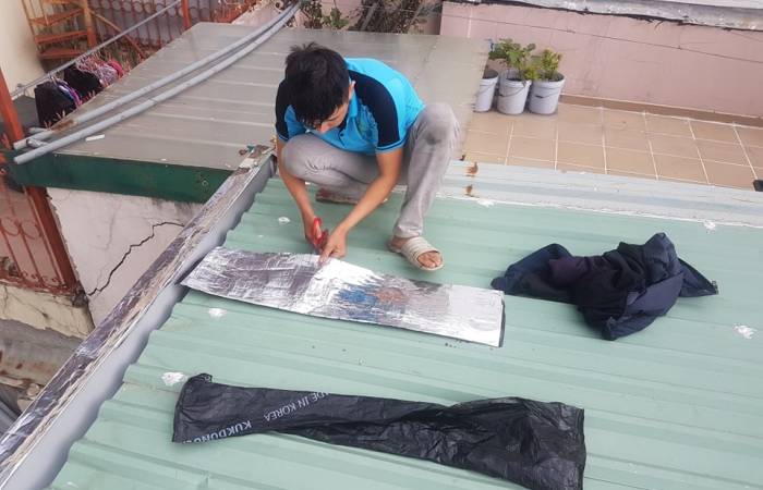 thợ chống dột mái tôn quận 1