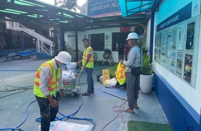các hạng mục sơn nhà