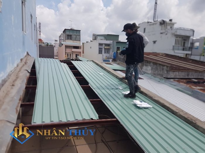 sửa mái tôn dột biên hòa