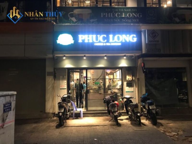 sửa chữa quán cafe phúc long quận 1