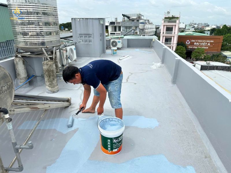 chuẩn bị bề mặt chống thấm