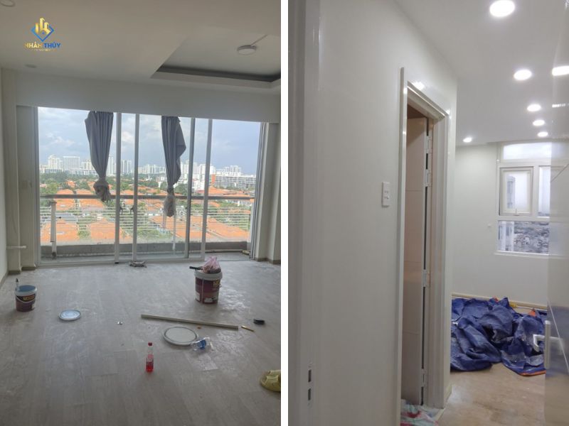 công trình cải tạo căn hộ chung cư quận 7