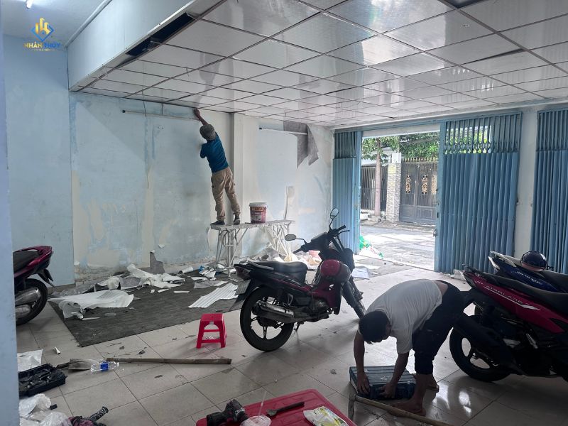 sơn công trình bình tân