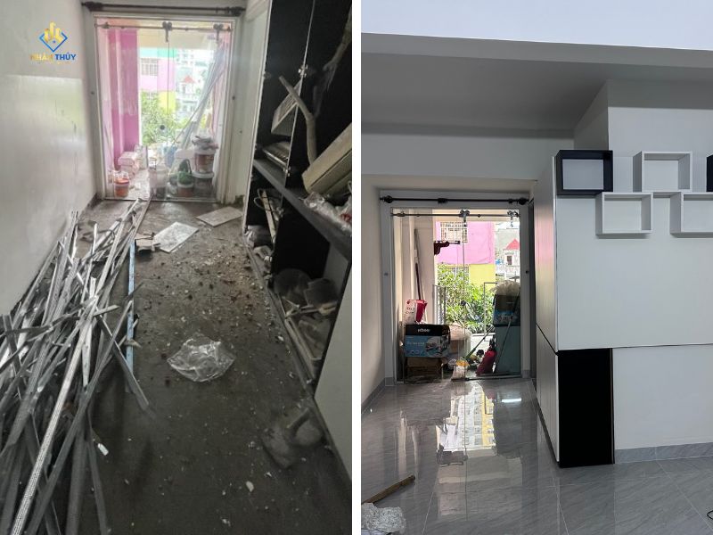 Hoàn thành sửa chữa nhà chung cư Quận 8