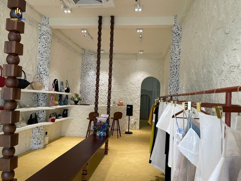 Không gian showroom Lưu Việt Anh sau thi công hoàn thiện