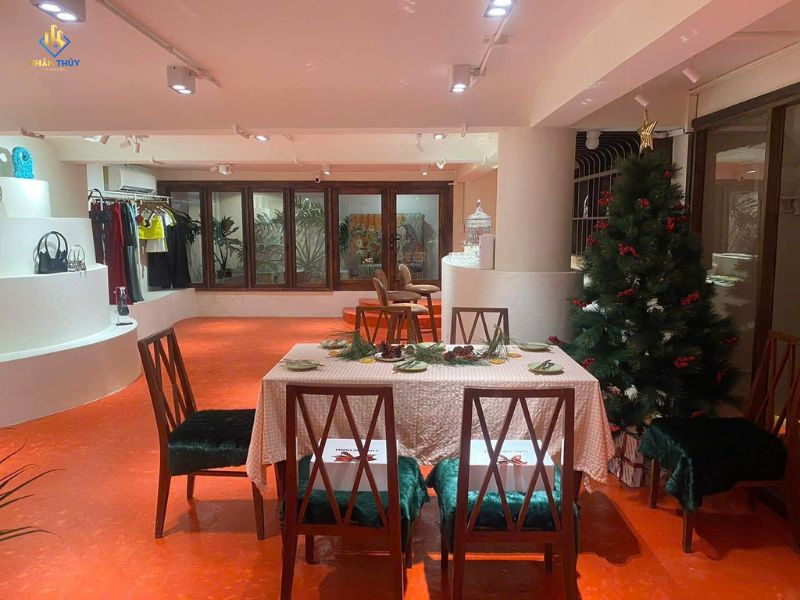 Không gian trưng bày sau khi hoàn thiện tại showroom Tú Xương, Quận 3