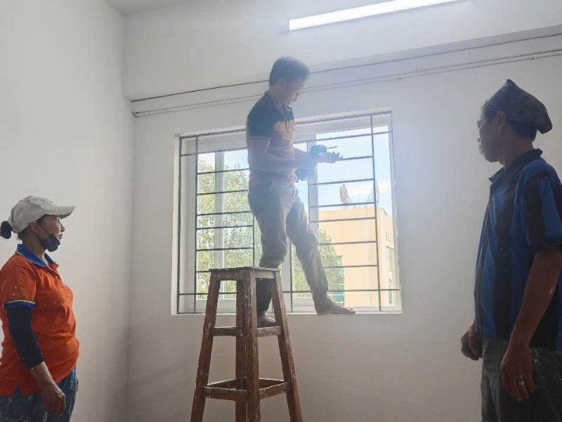 Bề mặt căn hộ Thanh Bình sau khi hoàn thiện sơn