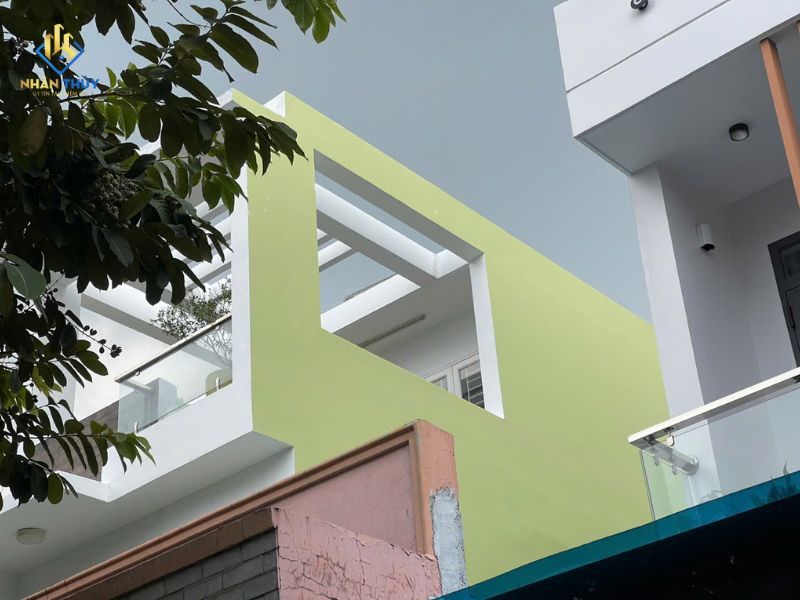 Kết quả hoàn thiện sau khi phần cần xử lý đã được xác định tại hiện trường.