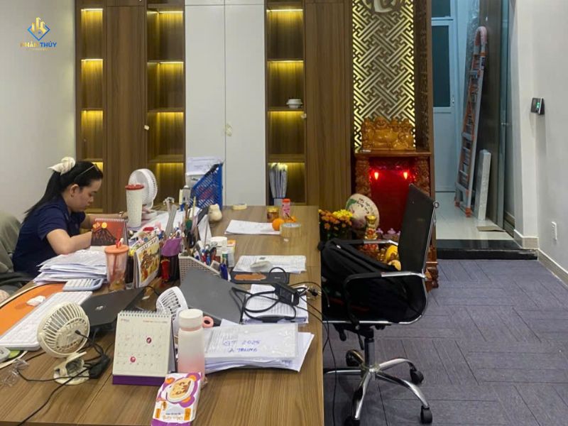 Không gian làm việc văn phòng SDKD sau cải tạo