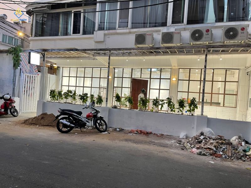 Không gian salon tại Tân Định sau khi hoàn thiện cải tạo