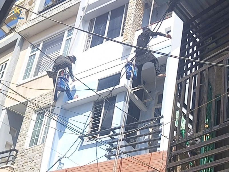cải tạo mặt tiền nhà phố quận 7