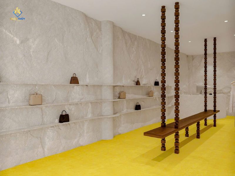 Thiết kế không gian showroom Lưu Việt Anh trước khi thi công