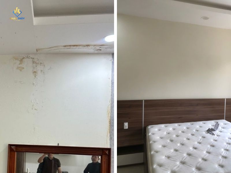 xử lsy tường bị rộp thấm